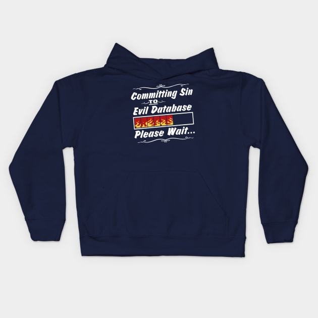 Database Administrator Kids Hoodie by Sideways Tees